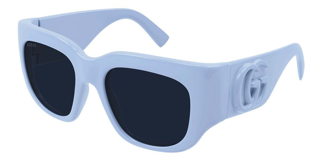 Gucci GG1545S Thick Rim Sunglasses in Light Blue