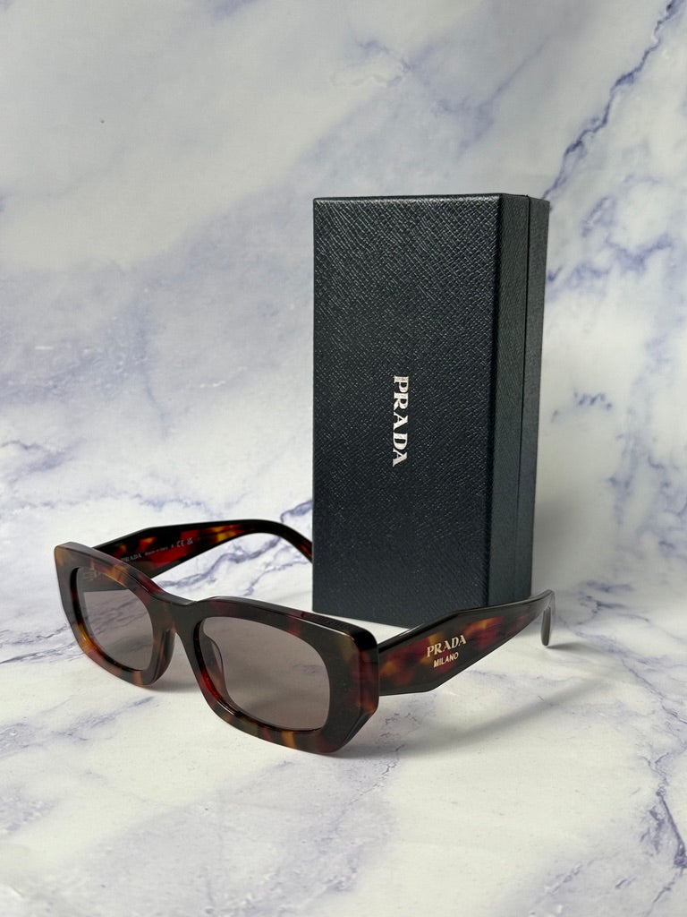 Prada PR B05S Sunglasses in Poppy Tortoise