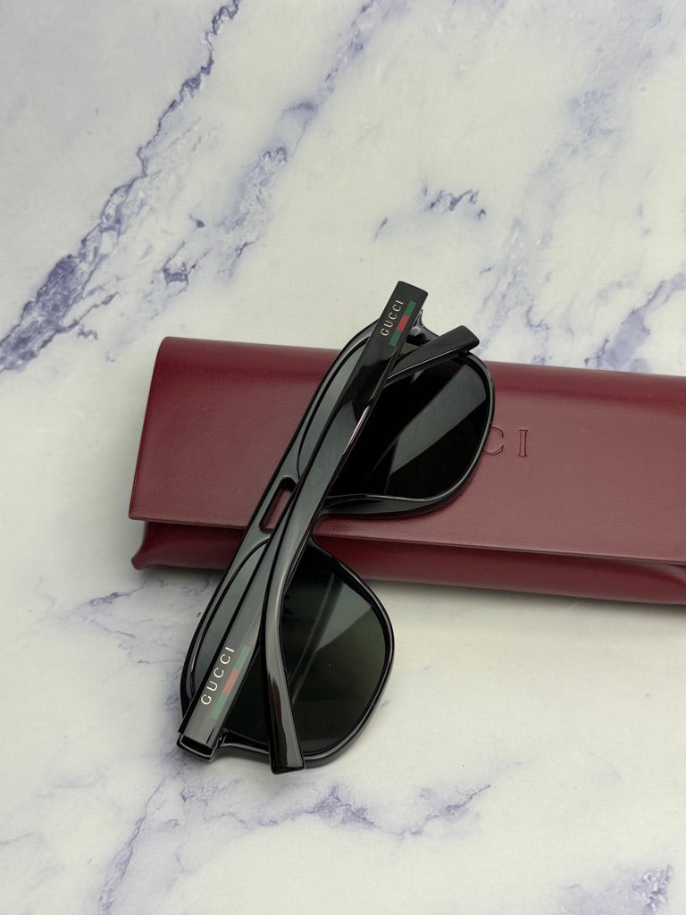 Gucci GG1856S Black Aviator Sunglasses