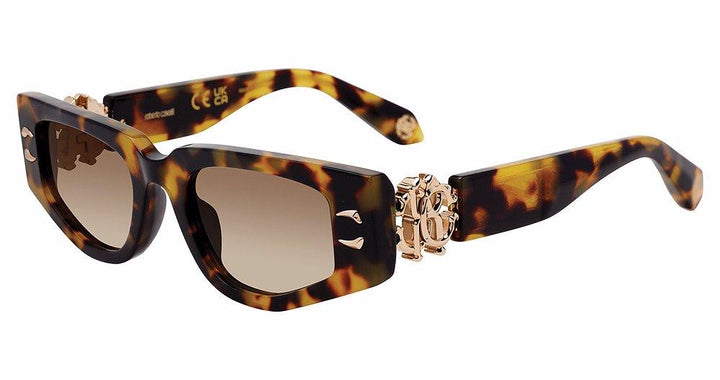 Gafas de sol ovaladas de pierna baja en negro Gucci GG1235S