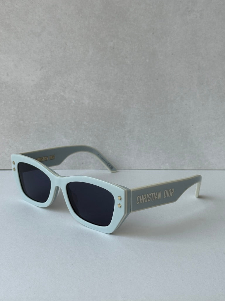 Dior Pacific S2U Cat Eye Sunglasses in Baby Blue