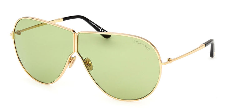 Tom Ford Keating FT1158 Aviator Sunglasses in Green - Designer Daydream