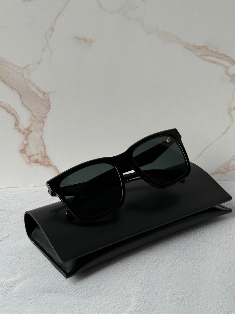 Saint Laurent SL M170 Square Sunglasses in Black
