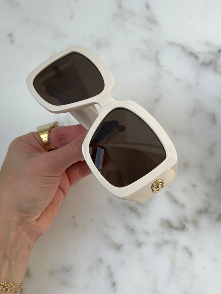 Gucci GG1402SA Ivory Sunglasses