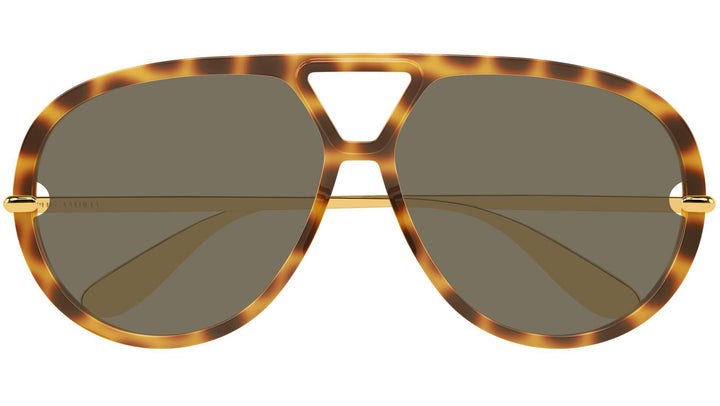 Bottega Veneta BV1274S Tortoiseshell Aviator Sunglasses