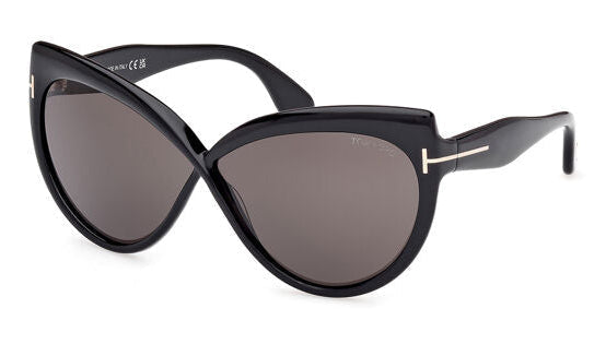 Tom Ford Beatrice FT1196 Butterfly Sunglasses in Black