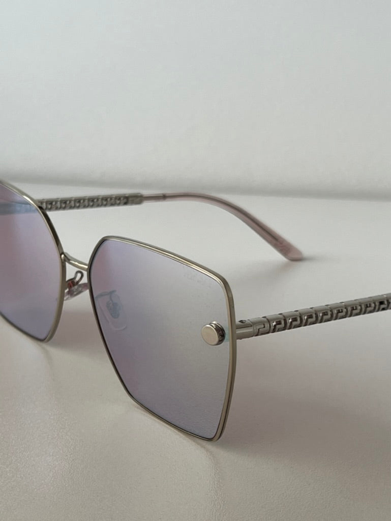 Versace VE2270D Sunglasses in Silver Lilac Mirror
