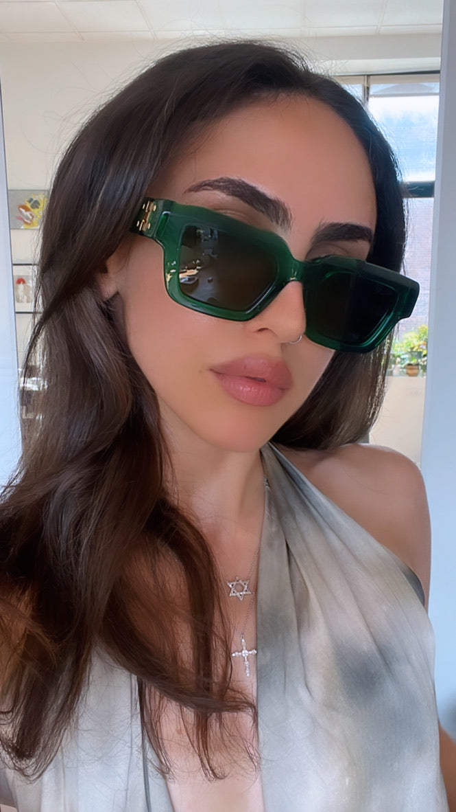 Gafas de sol Bottega Veneta BV1230S en verde