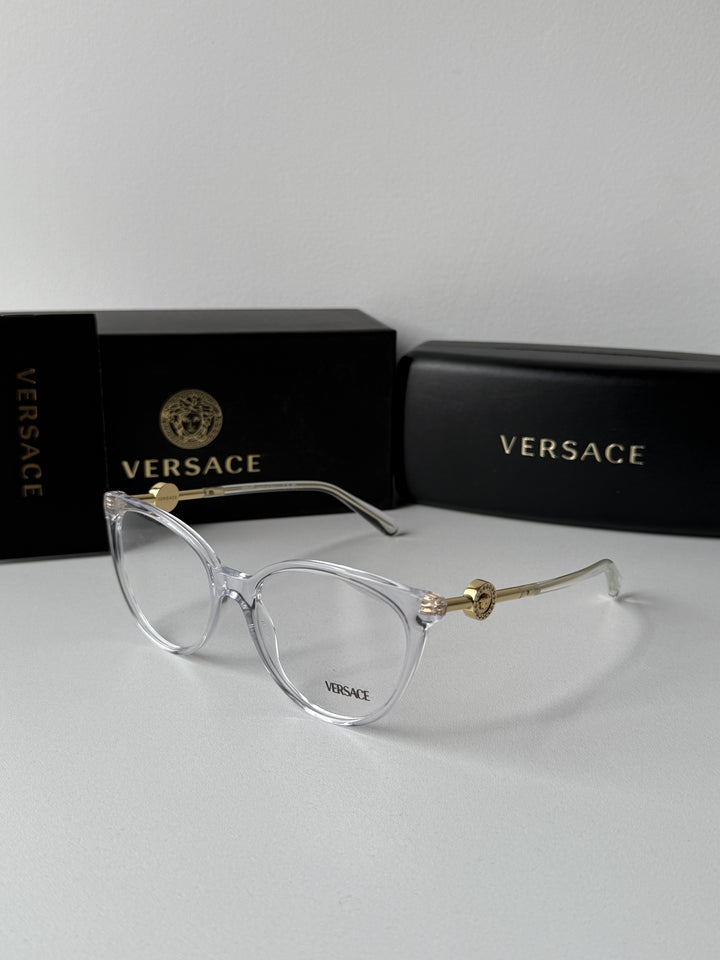 Versace VE3298B Clear Cat Eye Frames