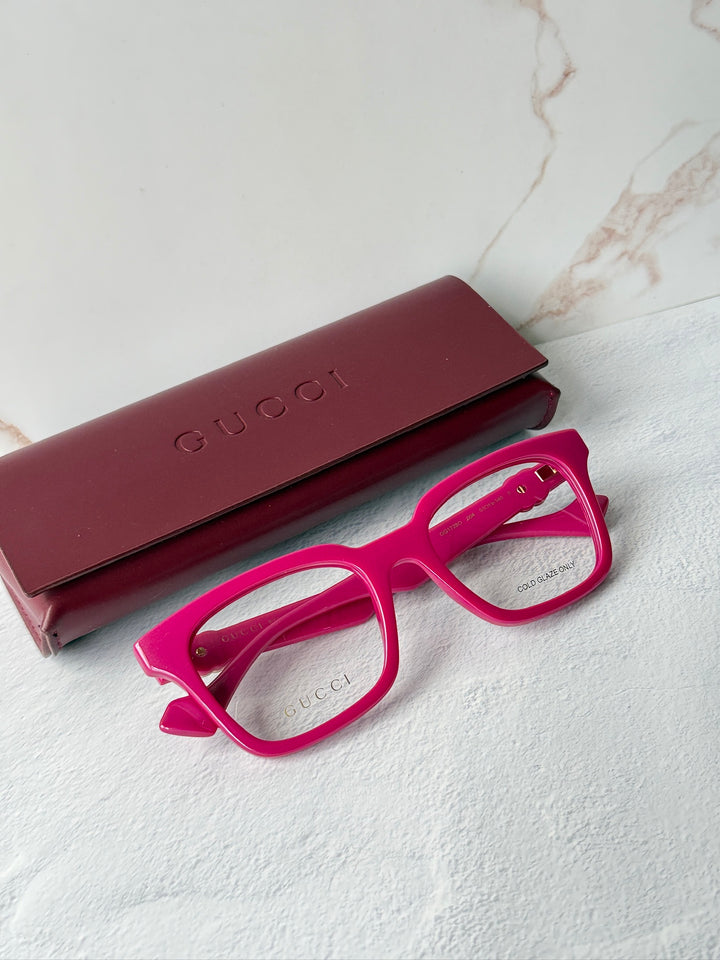 Gucci GG1728O Eyeglasses Frames in Strawberry