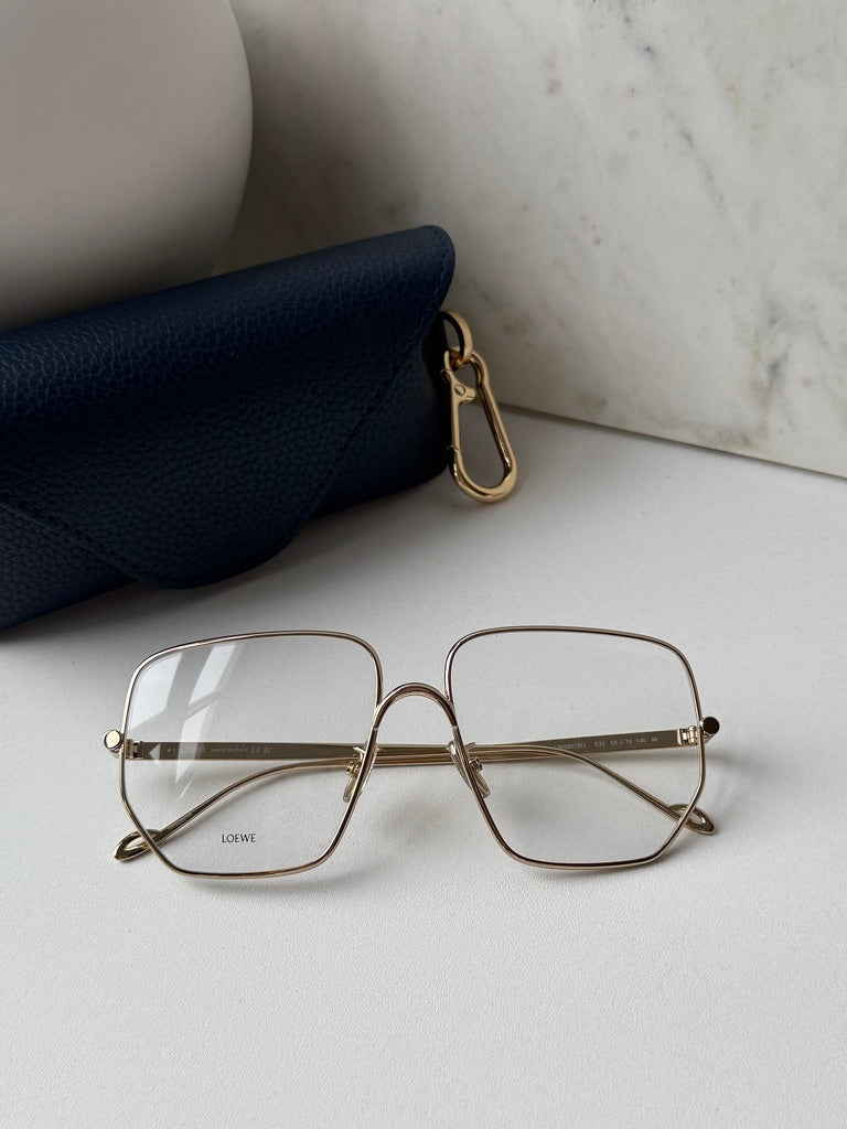 Montura Piloto Dorada Loewe LW50006U