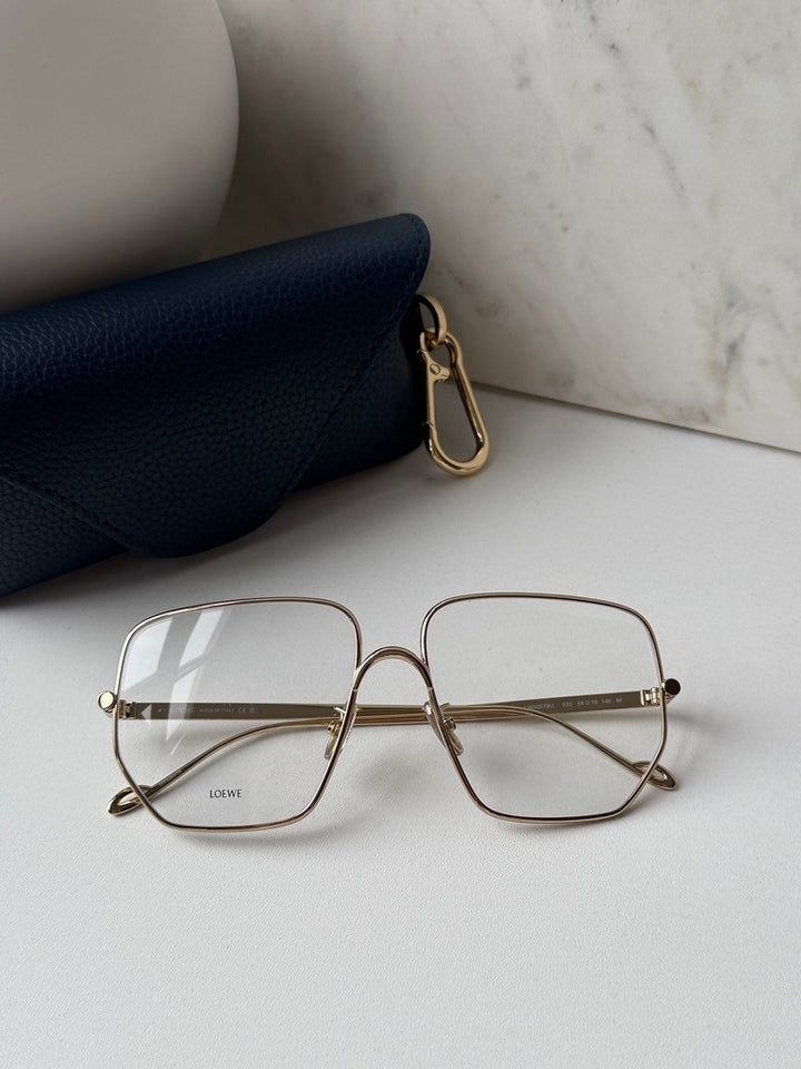 Montura Piloto Dorada Loewe LW50006U