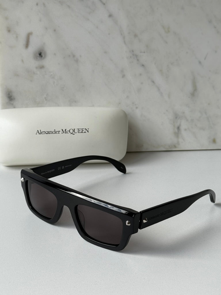 Alexander McQueen AM0427S Black Sunglasses