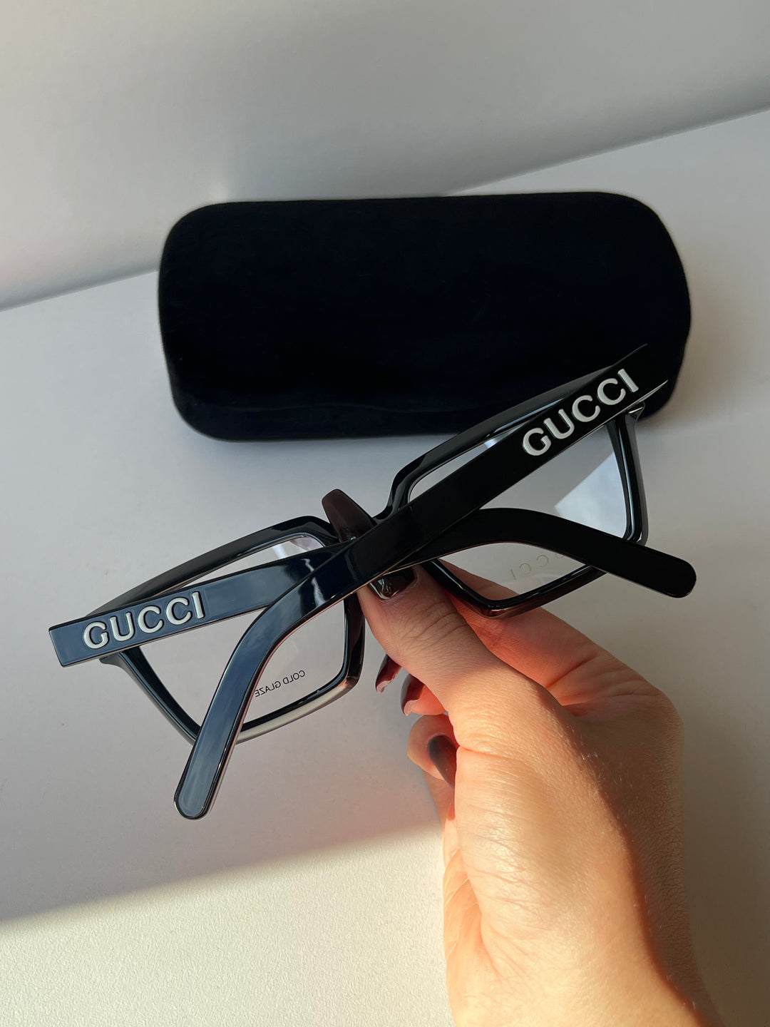 Gucci GG1725O Square Frames in Black