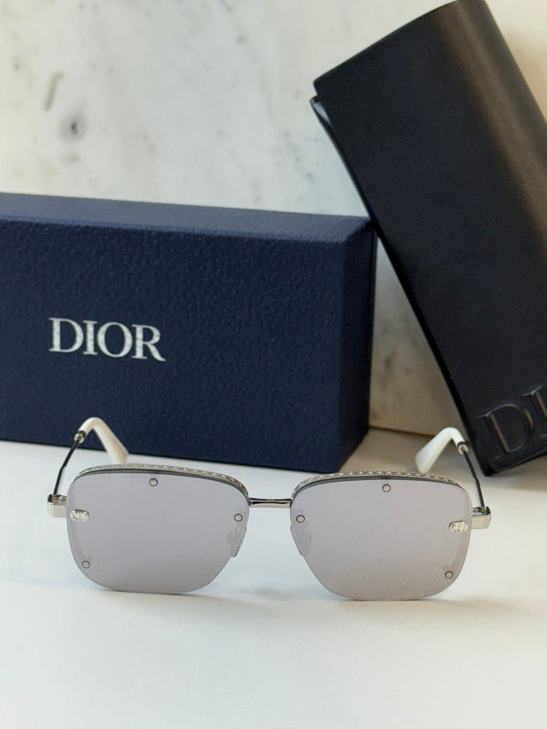 Dior NeoDior S4U Sunglasses in Palladium Silver Mirror