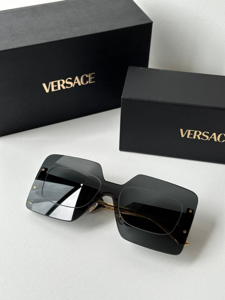 Versace VE2277 Sunglasses in Gold Grey