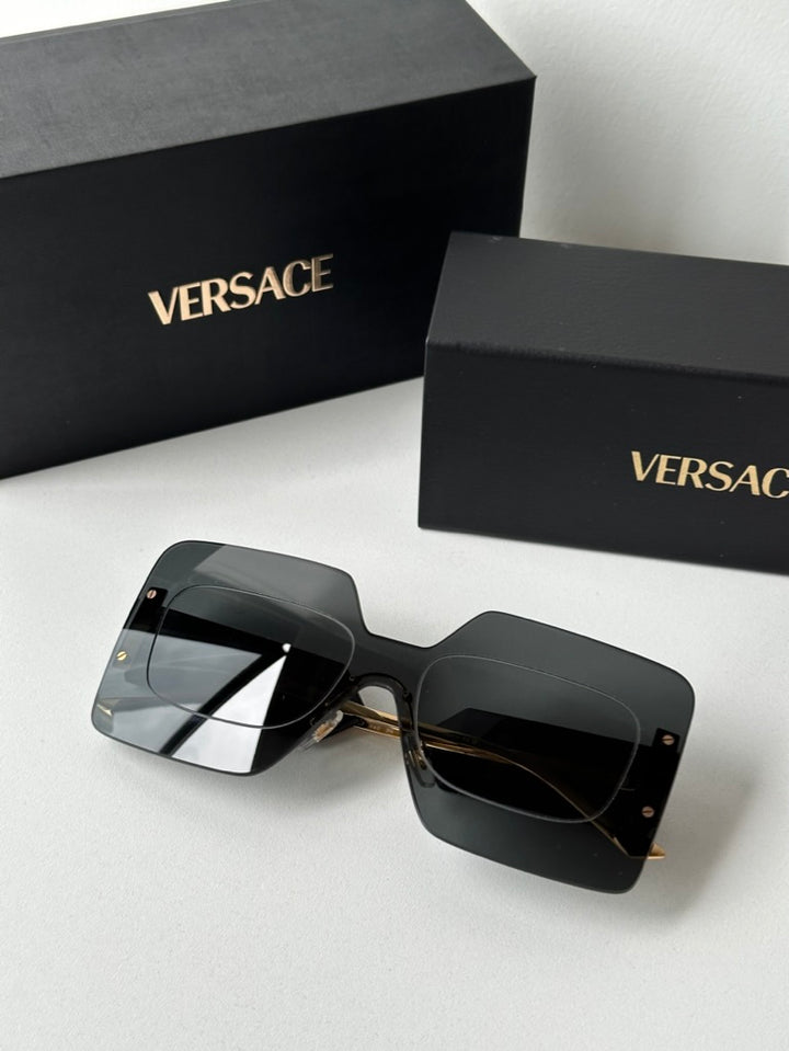 Versace VE2277 Sunglasses in Gold Grey