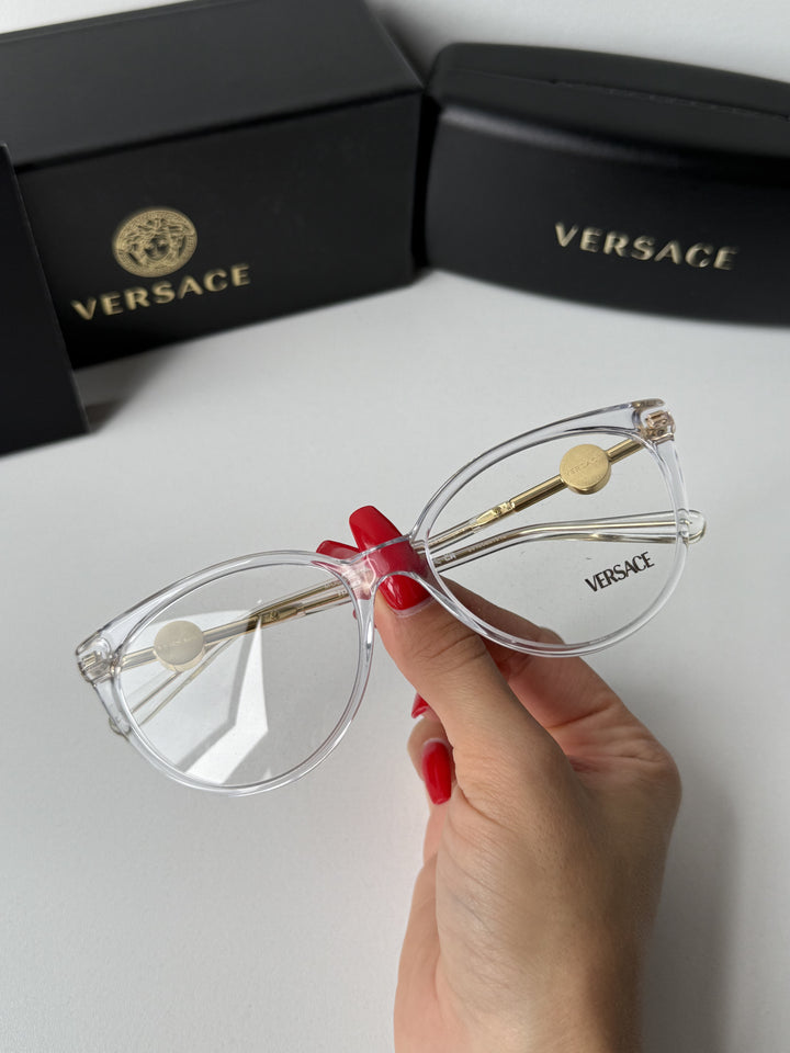 Versace VE3298B Clear Cat Eye Frames