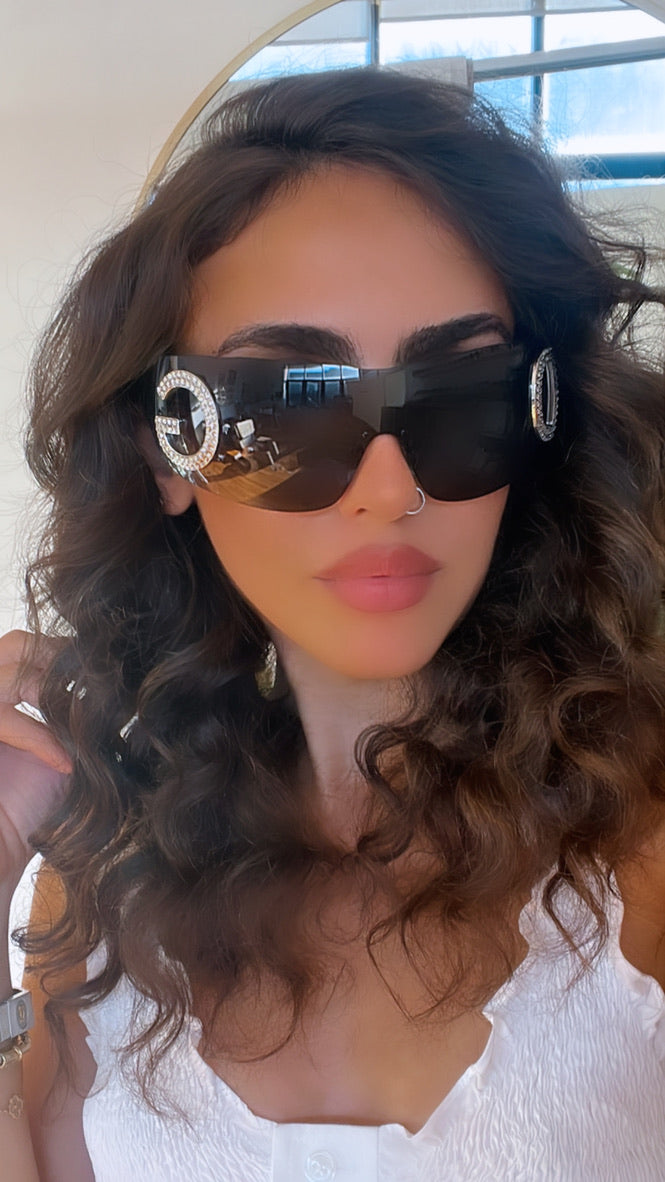 Dolce & 2025 gabbana shield sunglasses