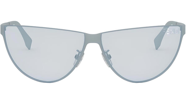 Fendi FE40138U Cut Out Cat Eye Sunglasses in Blue | Designer Daydream