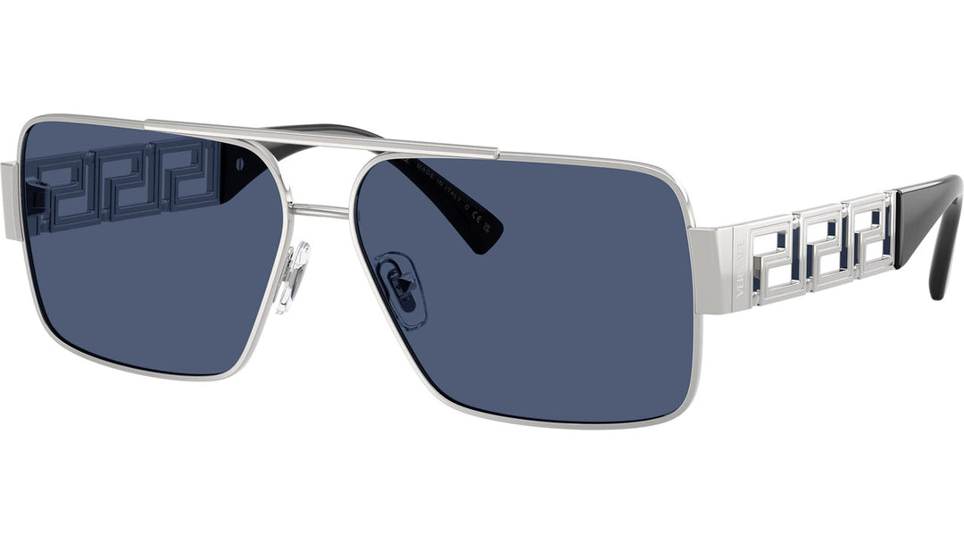 Versace VE2290 Sunglasses in Silver Blue