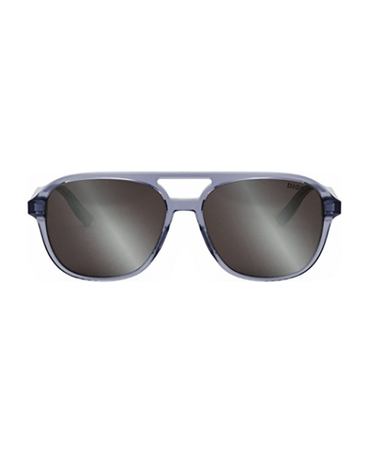Dior Indior N1I Aviator Sunglasses in Blue Mirror