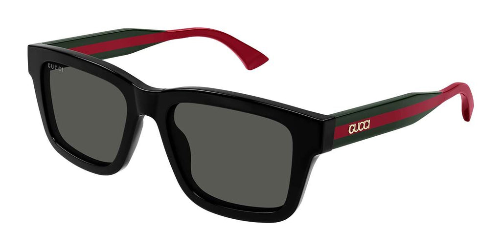 Gucci GG1869S Black Striped Temple Unisex Sunglasses  display picture 2