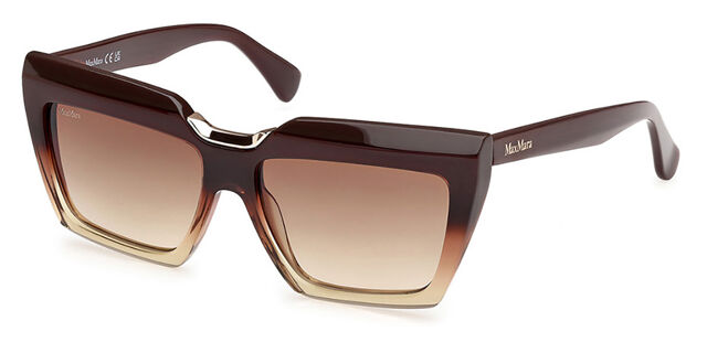 MaxMara Brown Gradient Sunglasses Maxmara Women main image 4