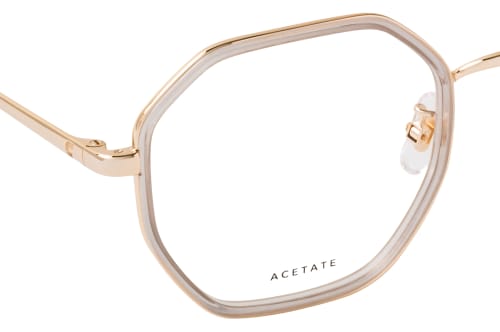 Carrera 3034 Hexagon Gold Eyeglasses Frames