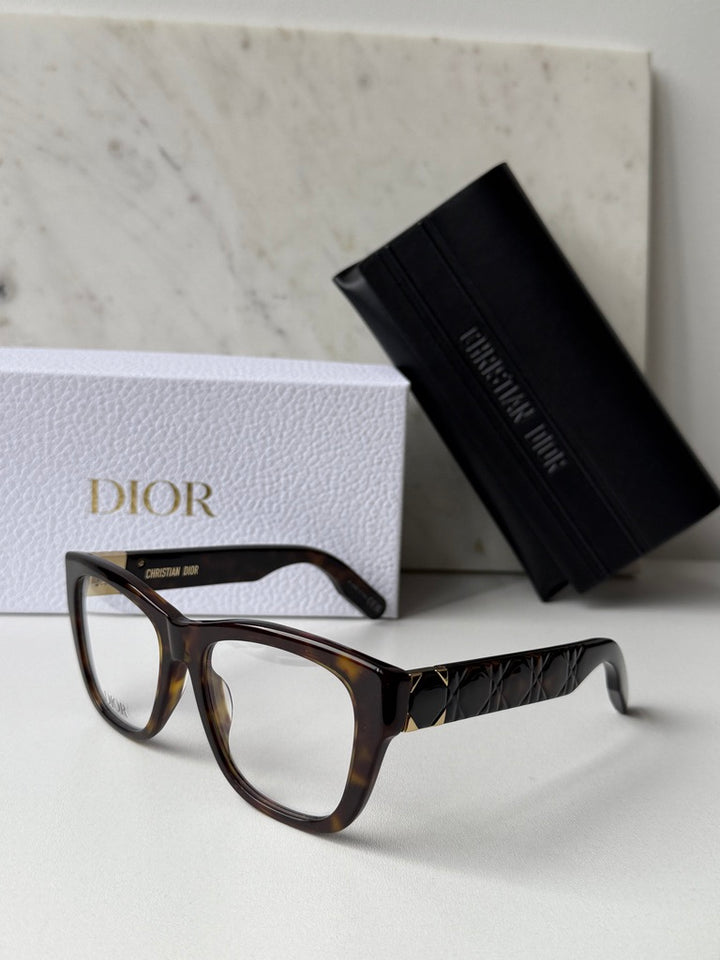 Dior Lady 95.22O S1I Cat Eye Frames in Havana Brown