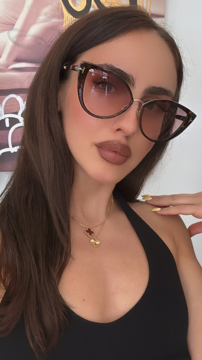 Tom Ford Camilla FT0682 Gafas de sol tipo ojo de gato 