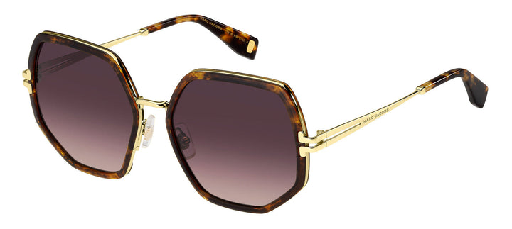 Marc Jacobs 328F/S Gafas de sol de aviador doradas