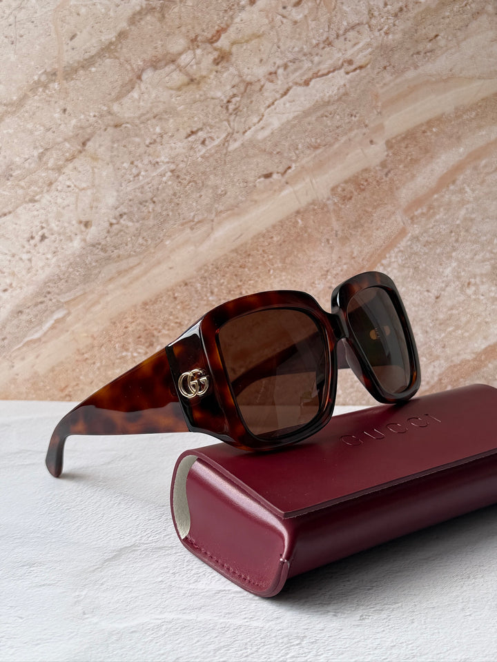 Gucci GG1402S Brown Sunglasses