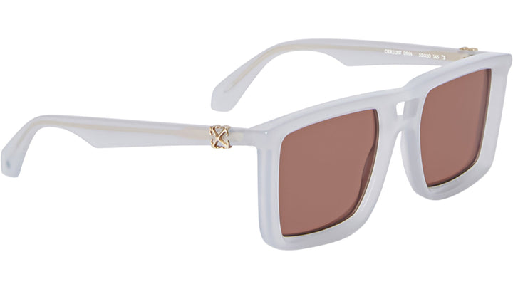 Off White Stratford Aviator Sunglasses in Grey