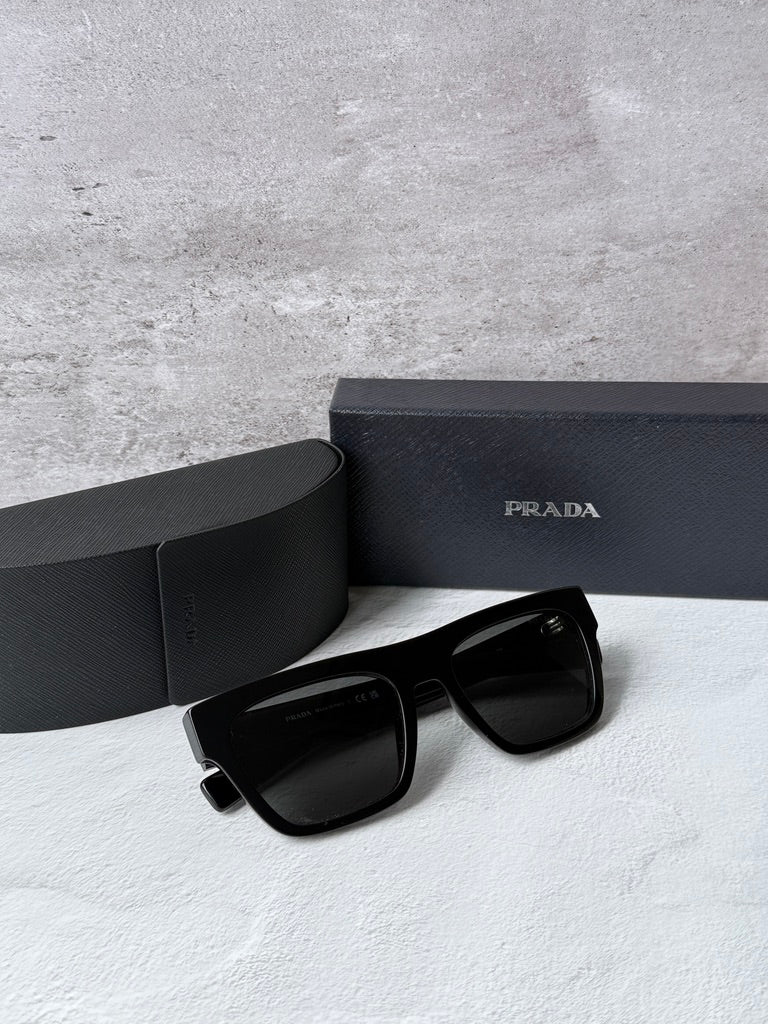 Prada PR C03S Sunglasses in Black
