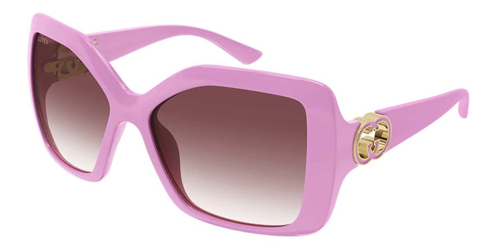 Gafas de sol con montura gruesa en marrón Gucci GG1338SK