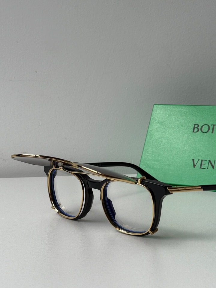 Bottega Veneta BV1429S Clip On Black Sunglasses