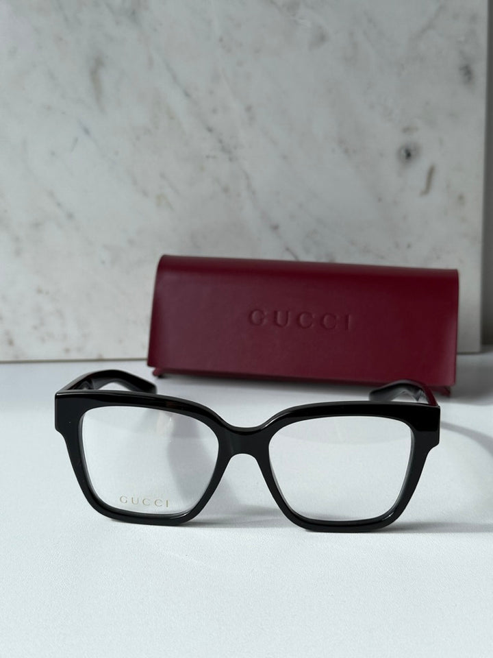 Monturas de ojos de gato Gucci GG0634O en marrón