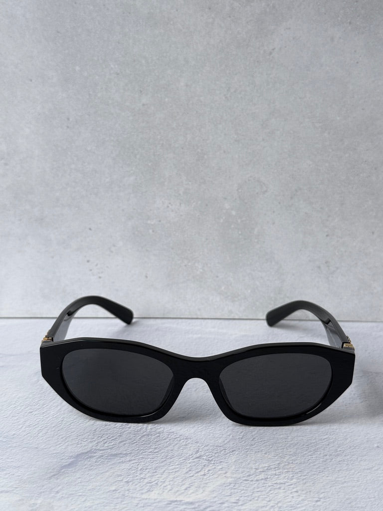 Miu Miu MU A03S Black Cat Eye Sunglasses