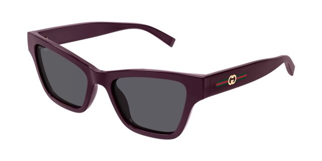 Gucci GG1982S Dark Purple Cat Eye Sunglasses