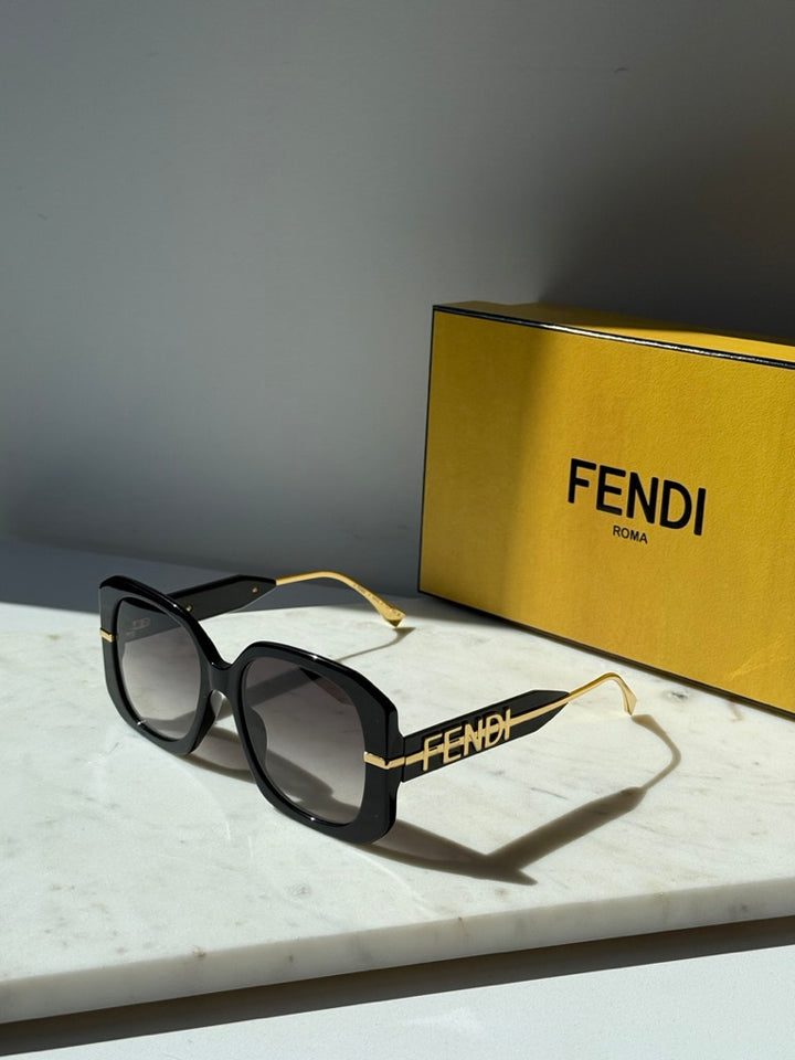 Fendi FE40065I Fendigraphy Black Sunglasses
