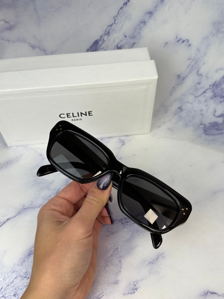 Celine CL40267U Bold Black Unisex Sunglasses