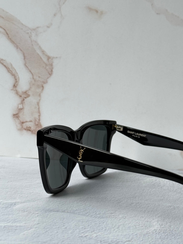 Saint Laurent SL M170 Square Sunglasses in Black