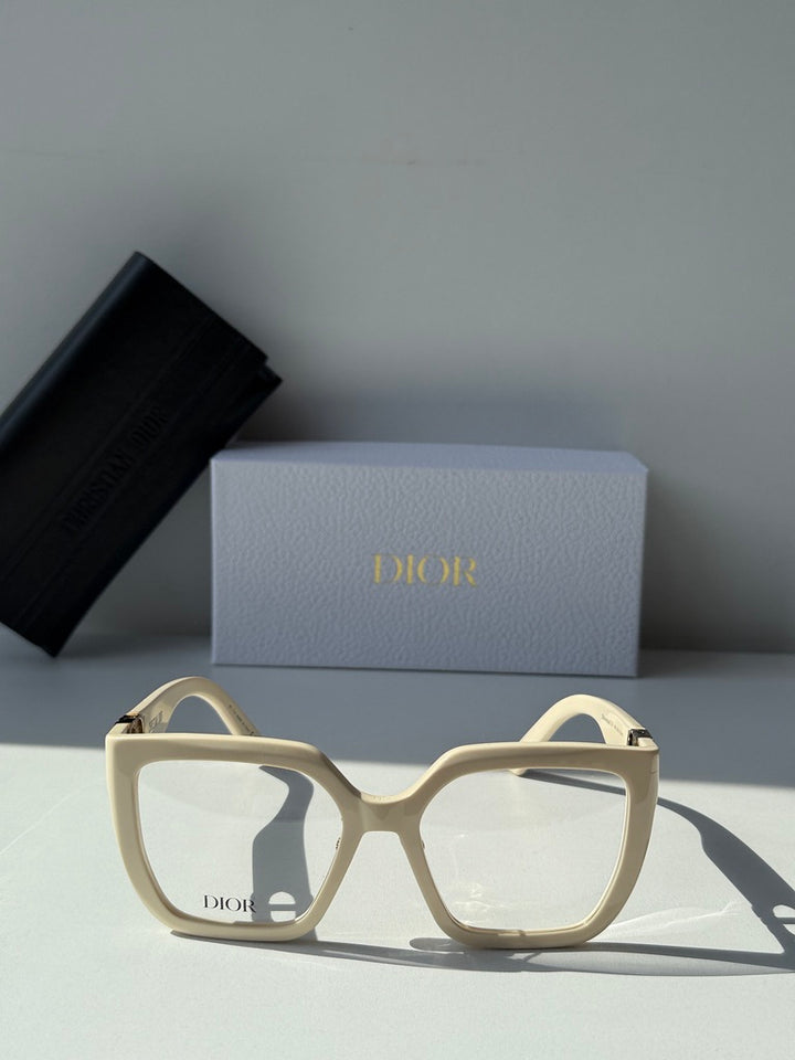 Dior 30MontaigneO S1F Frames in Ivory White