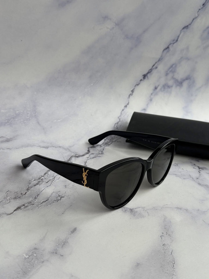 Saint Laurent SL M3 Cat Eye Sunglasses in Black