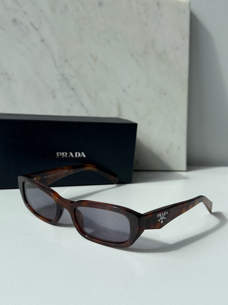 Prada PR B06S Sunglasses in Havana Violet
