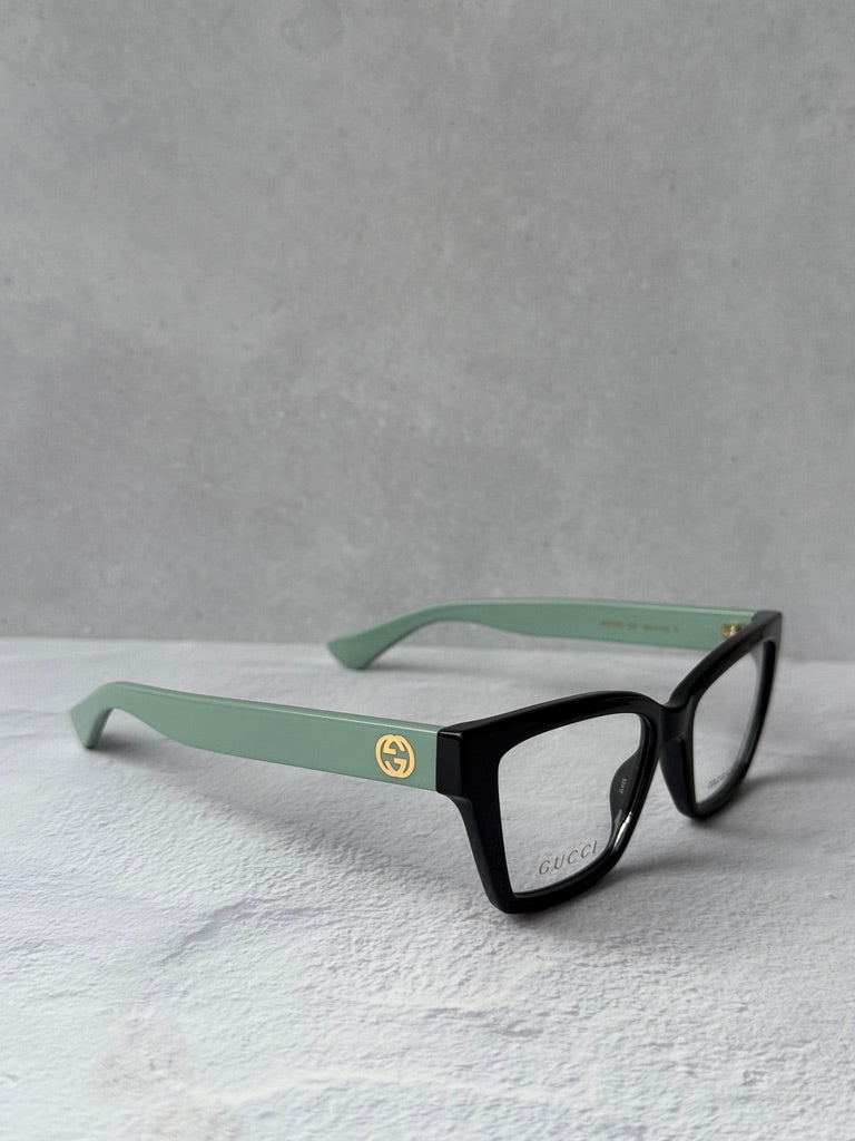 Monturas de ojos de gato Gucci GG0634O en marrón