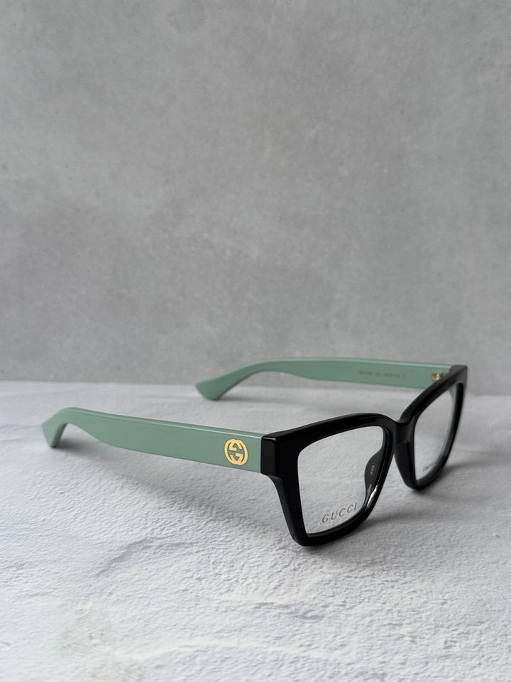 Monturas de ojos de gato Gucci GG0634O en marrón