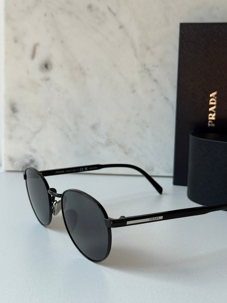Prada PR B51S Sunglasses in Black Polarized