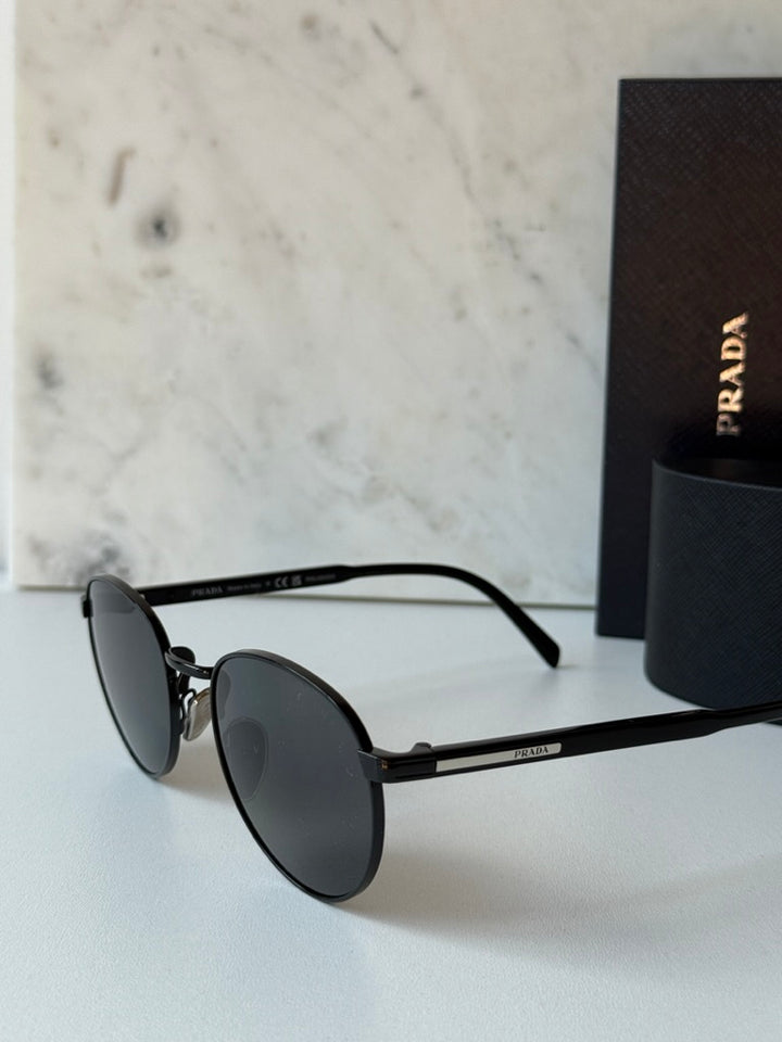 Prada PR B51S Sunglasses in Black Polarized